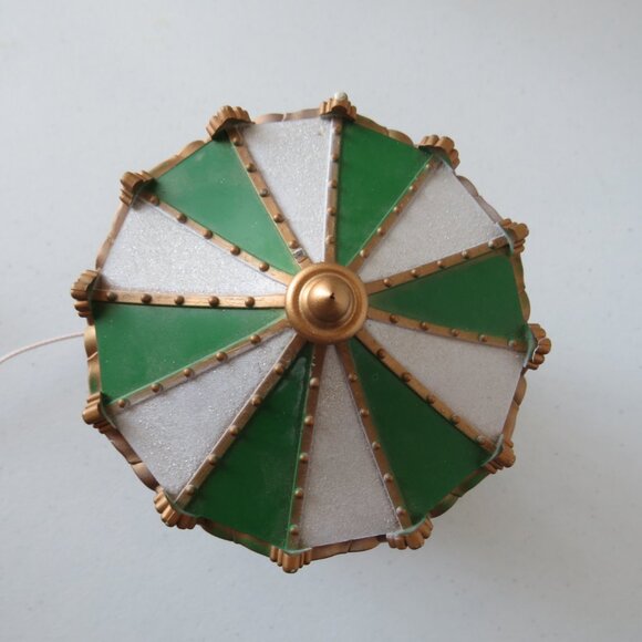 Vintage Christmas Carousel Merry Go Round PAC Pan-Asian Creations Santa WORKS - Picture 6 of 8